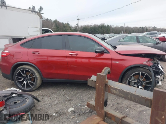 2019 Mercedes-Benz GLC with VIN WDC0J6EBXKF502650, listed as a IAAI auction lot 41246688 with 75,310 mi miles. Bid and sale history available at carsss.com. Image 13.