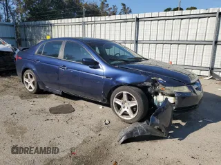2006 Acura TL with VIN 19UUA66206A021400, listed as a Copart auction lot 55236325 with 212,985 mi miles and Salvage Title. Bid and sale history available at carsss.com. Image 4.