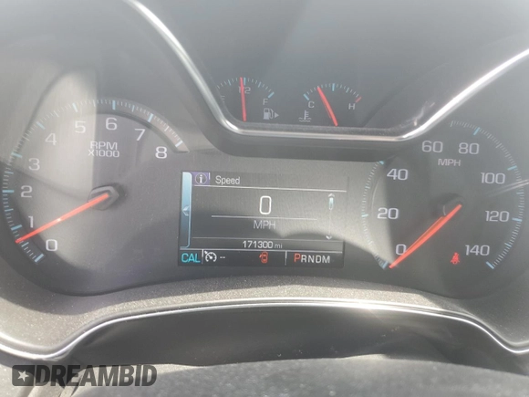 2016 Chevrolet Impala LTZ with VIN 2G1145S31G9126583, listed as a Copart auction lot 62377785 with 171,300 mi miles and Salvage title. Bid and sale history available at DreamBid. Image 9.