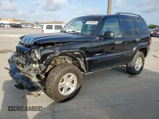 2002 Jeep Liberty Limited with VIN 1J8GK58K62W354495, listed as a Copart auction lot 61434765 with 175,578 mi miles and Salvage title. Bid and sale history available at DreamBid. Image 1.