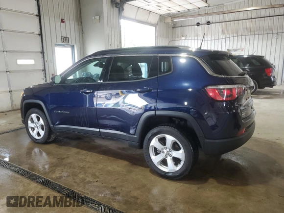 2020 Jeep Compass Latitude с VIN 3C4NJDBB9LT100808, выставлен на аукционе Copart как лот 63769085 с пробегом 69 188 миль миль и Списание • Salvage title. История ставок и продаж доступна на DreamBid. Изображение 2.