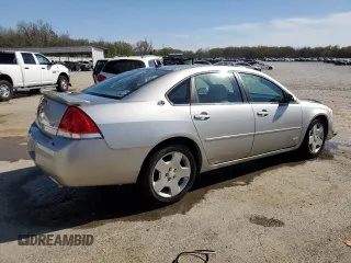 2006 Chevrolet Impala SS with VIN 2G1WD58C469306796, listed as a Copart auction lot 50589435 with 105,041 mi miles and Salvage Title. Bid and sale history available at DreamBid. Image 3.