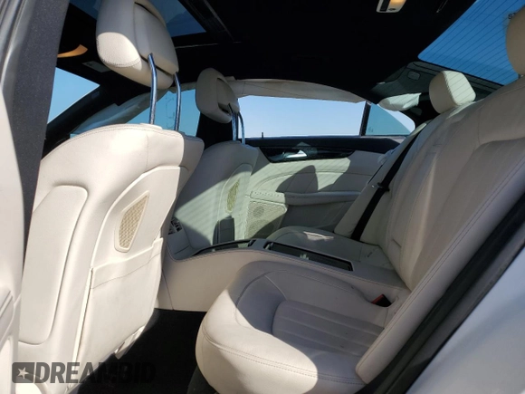 2018 Mercedes-Benz CLS-Class CLS 550 with VIN WDDLJ7DB3JA203996, listed as a Copart auction lot 82319813 with 78,253 mi miles and Salvage Title. Bid and sale history available at carsss.com. Image 10.