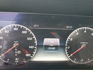 2019 Mercedes-Benz E-Class E 300 with VIN WDDZF4JB1KA613597, listed as a Copart auction lot 41801775 with 130,480 mi miles and Clean Title. Bid and sale history available at carsss.com. Image 9.