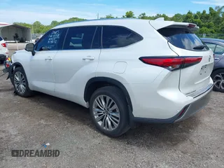 2023 Toyota Highlander L with VIN 5TDKDRAH3PS044054, listed as a IAAI auction lot 42464813 with 38,681 mi miles and . Bid and sale history available at DreamBid. Image 3.