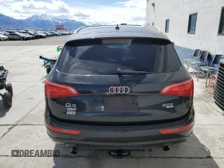 2011 Audi Q5 Premium with VIN WA1CFAFP0BA015739, listed as a Copart auction lot 53815575 with 134,031 mi miles and Salvage title. Bid and sale history available at DreamBid. Image 6.