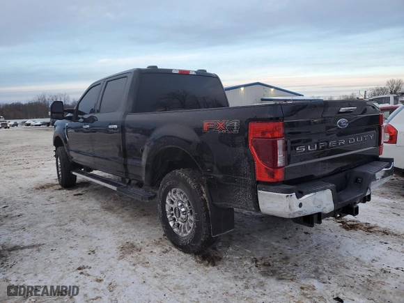 2022 Ford Super Duty F-250 SRW XL with VIN 1FT7W2BN7NEG29072, listed as a Copart auction lot 82190574 with 16,108 mi miles and Salvage Title. Bid and sale history available at carsss.com. Image 2.