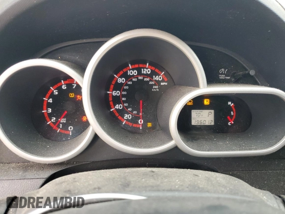 2010 Pontiac Vibe GT with VIN 5Y2SR6E08AZ408723, listed as a Copart auction lot 72816524 with 196,012 mi miles and Salvage Title. Bid and sale history available at carsss.com. Image 9.