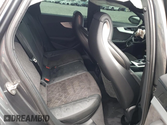 2018 Audi S4 Premium Plus with VIN WAUB4AF48JA233484, listed as a Copart auction lot 71469404 with 37,997 mi miles and Salvage Title. Bid and sale history available at carsss.com. Image 10.