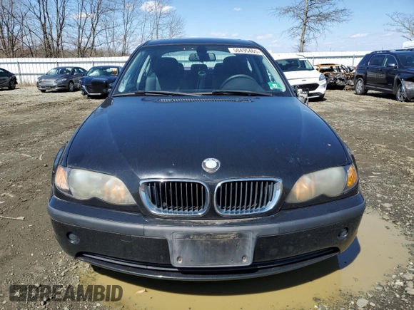 2005 BMW 3 Series 325i with VIN WBAEV33485KL64053, listed as a Copart auction lot 50495465 with 142,266 mi miles and Salvage Title. Bid and sale history available at carsss.com. Image 5.