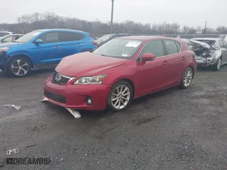 2011 Lexus CT 200h with VIN JTHKD5BH9B2031217, listed as a IAAI auction lot 41487005 with 110,831 mi miles. Bid and sale history available at carsss.com. Image 17.