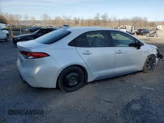 2022 Toyota Corolla SE with VIN JTDS4MCE9N3504631, listed as a Copart auction lot 53531335 with 47,584 mi miles and Salvage Title. Bid and sale history available at DreamBid. Image 3.