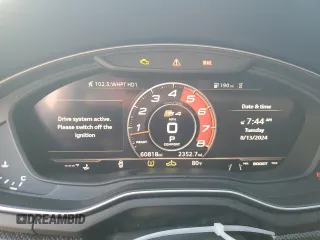 2018 Audi S4 Premium Plus with VIN WAUB4AF42JA200996, listed as a Copart auction lot 67075874 with 60,818 mi miles and Salvage Title. Bid and sale history available at carsss.com. Image 9.