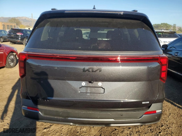 2025 Kia Carnival Hybrid SX Prestige with VIN KNDNE5KA3S6035190, listed as a Copart auction lot 82785454 with NaN miles and Salvage Title. Bid and sale history available at carsss.com. Image 6.