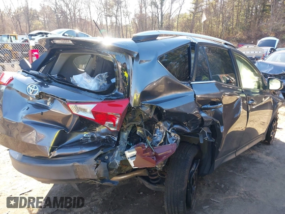 2014 Toyota RAV4 LE with VIN JTMBFREV9E5030687, listed as a IAAI auction lot 41095249 with 53,726 mi miles and . Bid and sale history available at DreamBid. Image 4.