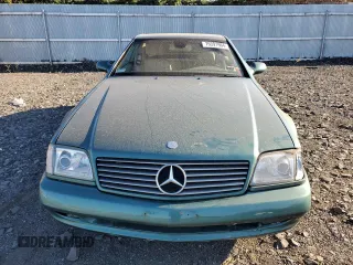 2002 Mercedes-Benz SL-Class with VIN WDBFA68F42F204673, listed as a Copart auction lot 79391964 with 0 mi miles and Salvage Title. Bid and sale history available at carsss.com. Image 5.