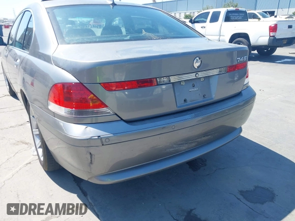 2003 BMW 7 Series 745i with VIN WBAGL63443DP63205, listed as a IAAI auction lot 42682836 with 103,551 mi miles and . Bid and sale history available at DreamBid. Image 6.