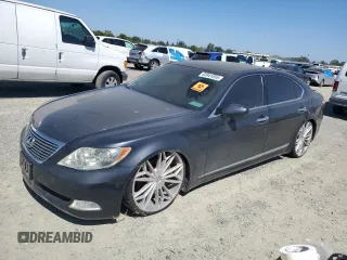 2007 Lexus LS 460 L z VIN JTHGL46F975018422, wystawiony jako Copart lot #60941055 z przebiegiem Nie podano mil oraz Czysty tytuł • Clean title. Historia ofert i sprzedaży dostępna na DreamBid. Obrazek 1.