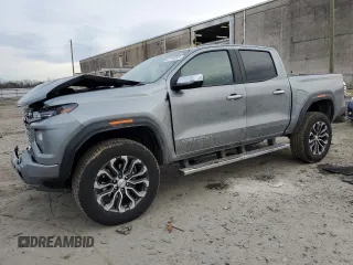 2024 GMC Canyon 4WD Denali with VIN 1GTP6FEKXR1248564, listed as a Copart auction lot 43116895 with 7,044 mi miles and Salvage Title. Bid and sale history available at carsss.com. Image 1.