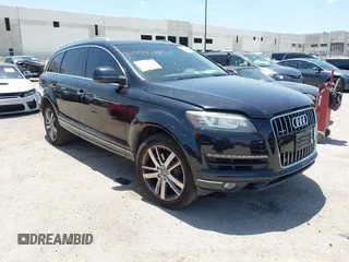 2013 Audi Q7 Premium Plus z VIN WA1LGAFEXDD004132, wystawiony jako IAAI lot #42775622 z przebiegiem 129 227 mil mil oraz . Historia ofert i sprzedaży dostępna na DreamBid. Obrazek 1.