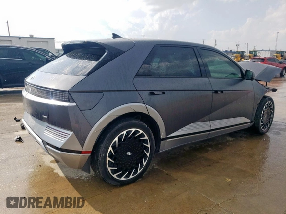 2023 Hyundai Ioniq 5 Limited with VIN KM8KRDAF4PU229899, listed as a Copart auction lot 50434545 with Not provided miles and Salvage title. Bid and sale history available at DreamBid. Image 3.
