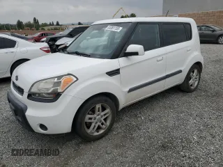 2010 Kia Soul + with VIN KNDJT2A24A7703973, listed as a Copart auction lot 53361155 with 162,712 mi miles and Salvage Title. Bid and sale history available at carsss.com. Image 1.