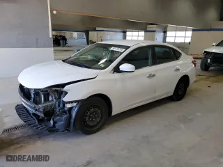 2016 Nissan Sentra SV with VIN 3N1AB7AP4GL655782, listed as a Copart auction lot 50175215 with 211,849 mi miles and Salvage Title. Bid and sale history available at carsss.com. Image 1.