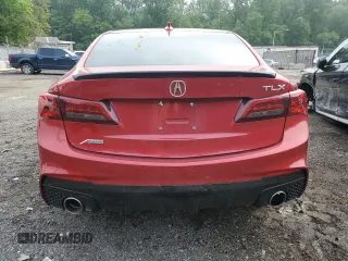 2020 Acura TLX w/A-Spec Pkg with VIN 19UUB1F60LA012131, listed as a Copart auction lot 52073815 with 79,397 mi miles and Salvage title. Bid and sale history available at DreamBid. Image 6.