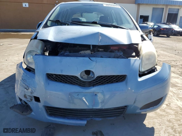 2010 Toyota Yaris with VIN JTDKT4K39A5280617, listed as a Copart auction lot 46544075 with 30,203 mi miles and Salvage Title. Bid and sale history available at carsss.com. Image 5.