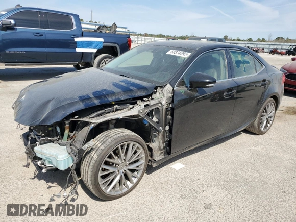 2015 Lexus IS 250 z VIN JTHCF1D22F5022654, wystawiony jako Copart lot #50874095 z przebiegiem 106 767 mil mil oraz Szkoda całkowita • Salvage title. Historia ofert i sprzedaży dostępna na DreamBid. Obrazek 1.