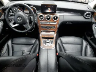 2017 Mercedes-Benz C 300 with VIN 55SWF4KB4HU198978, listed as a Copart auction lot 53070045 with Not Provided miles and Clean Title. Bid and sale history available at carsss.com. Image 8.