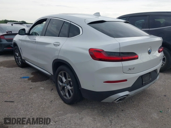 2024 BMW X4 xDrive30i with VIN 5UX33DT08R9X21276, listed as a IAAI auction lot 42177910 with 16,199 mi miles and . Bid and sale history available at DreamBid. Image 3.