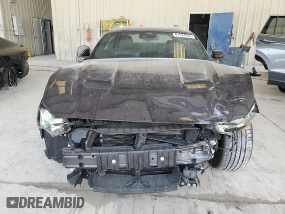 2022 Ford Mustang GT with VIN 1FA6P8CF9N5133831, listed as a Copart auction lot 61574865 with 18,621 mi miles and Salvage title. Bid and sale history available at DreamBid. Image 5.