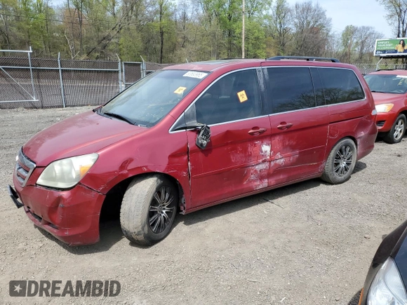 2006 Honda Odyssey EX-L with VIN 5FNRL38686B441345, listed as a Copart auction lot 53683965 with 0 mi miles and Salvage Title. Bid and sale history available at carsss.com. Image 1.