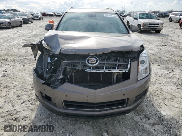 2011 Cadillac SRX Luxury Collection with VIN 3GYFNAEYXBS551980, listed as a Copart auction lot 48872345 with 198,707 mi miles and Salvage Title. Bid and sale history available at carsss.com. Image 5.