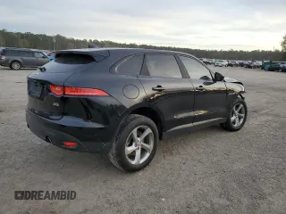 2018 Jaguar F-Pace 30t Premium with VIN SADCJ2GX6JA293900, listed as a Copart auction lot 83939084 with Not provided miles and Salvage title. Bid and sale history available at DreamBid. Image 3.