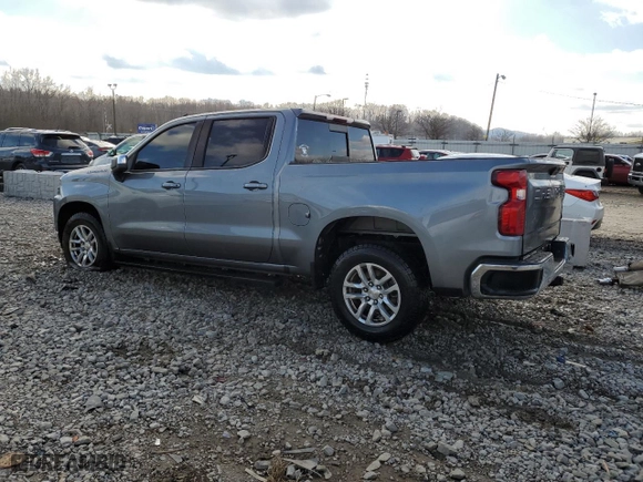 2019 Chevrolet Silverado 1500 LT with VIN 3GCUYDEDXKG182625, listed as a Copart auction lot 87466584 with 96,342 mi miles and Salvage Title. Bid and sale history available at carsss.com. Image 2.