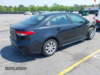 2021 Toyota Corolla LE with VIN 5YFEPMAE9MP191612, listed as a IAAI auction lot 41977110 with 83,639 mi miles and . Bid and sale history available at DreamBid. Image 4.
