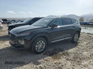 2019 Hyundai Santa Fe SE z VIN 5NMS2CADXKH036349, wystawiony jako Copart lot #52130435 z przebiegiem 93 610 mil mil oraz Szkoda całkowita • Salvage title. Historia ofert i sprzedaży dostępna na DreamBid. Obrazek 1.