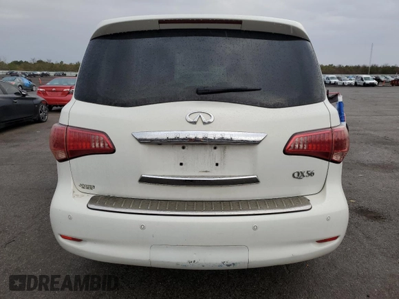 2013 Infiniti QX56 with VIN JN8AZ2NE6D9060512, listed as a Copart auction lot 82488344 with 139,191 mi miles and Clean Title. Bid and sale history available at carsss.com. Image 6.