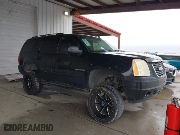 2007 GMC Yukon SLE w/3SA with VIN 1GKFC13C27R307371, listed as a IAAI auction lot 41569424 with 355,074 mi miles. Bid and sale history available at carsss.com. Image 1.