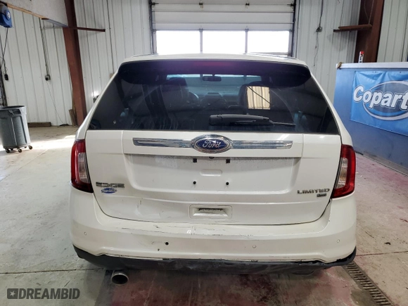 2014 Ford Edge Limited with VIN 2FMDK4KC8EBA99405, listed as a Copart auction lot 51218645 with 171,607 mi miles and Salvage Title. Bid and sale history available at carsss.com. Image 6.