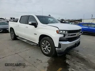 2020 Chevrolet Silverado 1500 LT with VIN 3GCPWCED8LG265694, listed as a Copart auction lot 48019665 with 0 mi miles and Salvage Title. Bid and sale history available at carsss.com. Image 11.