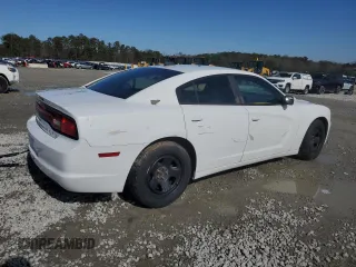 2012 Dodge Charger Police with VIN 2C3CDXAG7CH240124, listed as a Copart auction lot 42676875 with 121,937 mi miles and Salvage Title. Bid and sale history available at carsss.com. Image 3.