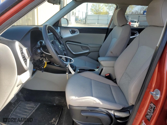 2021 Kia Soul X-Line with VIN KNDJ23AU3M7757988, listed as a Copart auction lot 53630805 with 143,666 mi miles and Salvage Title. Bid and sale history available at carsss.com. Image 7.