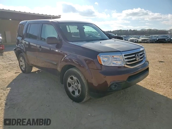 2015 Honda Pilot LX with VIN 5FNYF4H27FB049432, listed as a Copart auction lot 87842215 with 78,116 mi miles and Salvage Title. Bid and sale history available at DreamBid. Image 15.