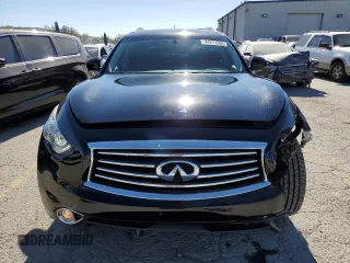 2016 Infiniti QX70 with VIN JN8CS1MU4GM670913, listed as a Copart auction lot 44271595 with 66,151 mi miles and Salvage title. Bid and sale history available at DreamBid. Image 5.