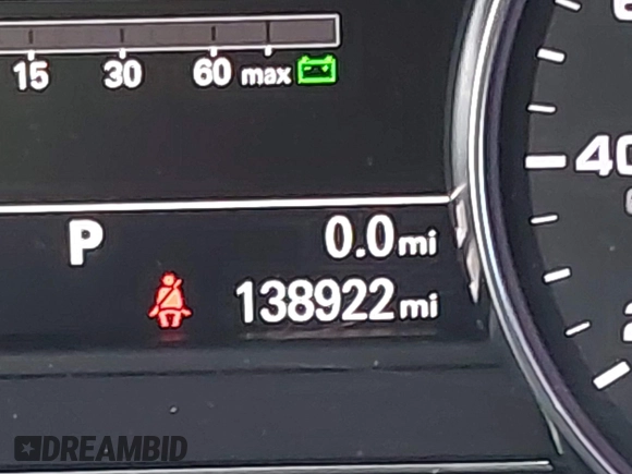 2012 Audi A8 with VIN WAURVAFD8CN017206, listed as a IAAI auction lot 41626707 with 138,922 mi miles and . Bid and sale history available at DreamBid. Image 15.