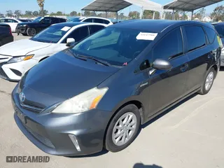 2014 Toyota Prius v Two with VIN JTDZN3EU9E3294185, listed as a IAAI auction lot 41647988 with 165,130 mi miles. Bid and sale history available at carsss.com. Image 17.