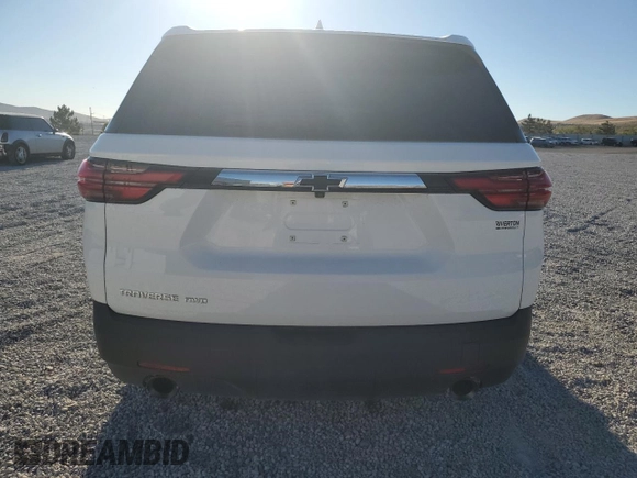 2023 Chevrolet Traverse LS with VIN 1GNEVFKW3PJ228615, listed as a Copart auction lot 72365384 with 0 mi miles and Salvage Title. Bid and sale history available at carsss.com. Image 6.